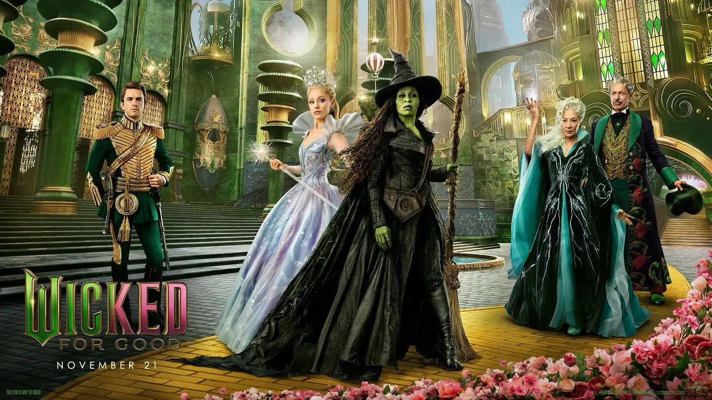 Wicked: Parte dois… é exatamente aquilo que se esperava dele.