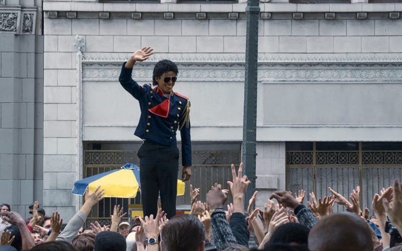 Jaafar Jackson as Michael Jackson in Michael. Photo Credit: Glen Wilson/Lionsgate